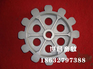 自動喂料系統(tǒng)主機鑄鋼輪